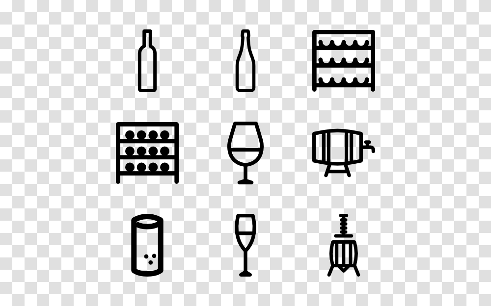 Wine Glass Icons, Gray, World Of Warcraft Transparent Png
