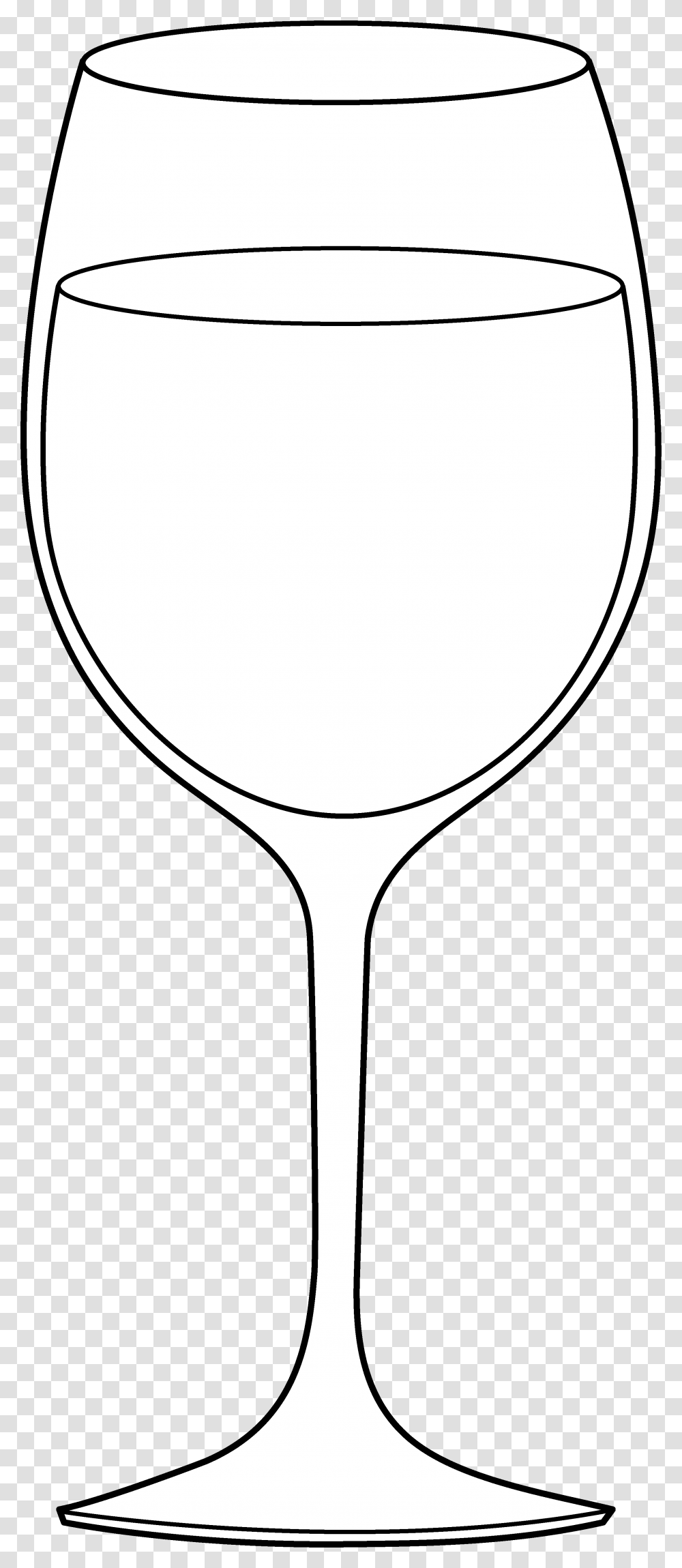 Wine Glass Line Art Free Clip Clipart Clip Art, Lamp, Racket, Alcohol, Beverage Transparent Png