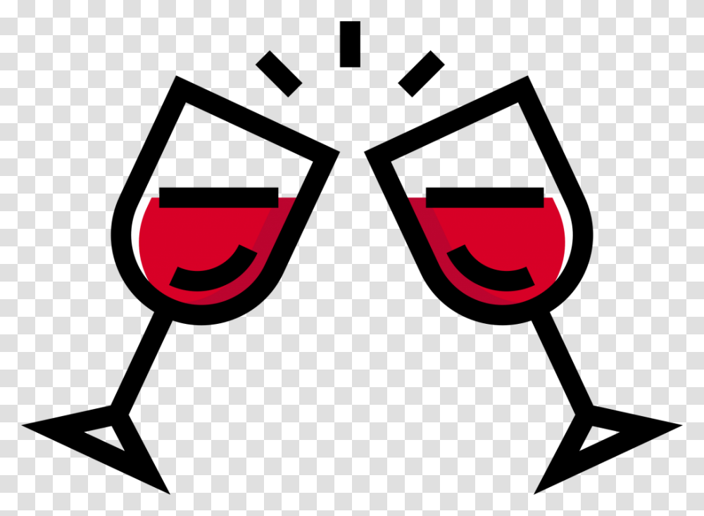 Wine Glass Toast The Gallery, Logo, Trademark Transparent Png