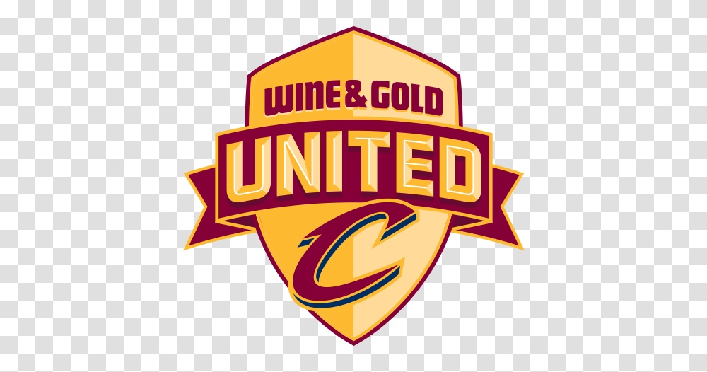 Wine Gold United Home Cleveland Cavaliers, Logo, Meal Transparent Png