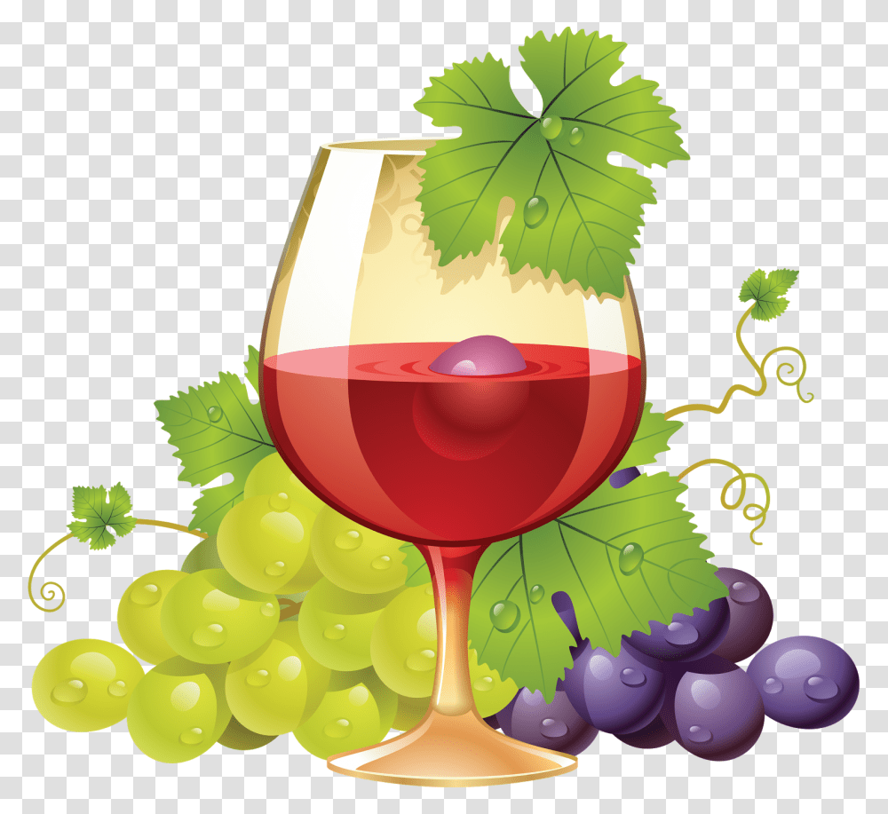 Wine Grapes Vector Uvas Con Copa, Glass, Alcohol, Beverage, Drink Transparent Png