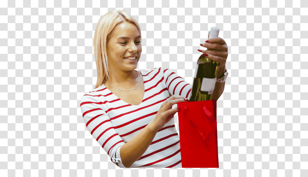 Wine Liquor People Gifting Wine Bottles, Person, Beverage, Alcohol, Glass Transparent Png