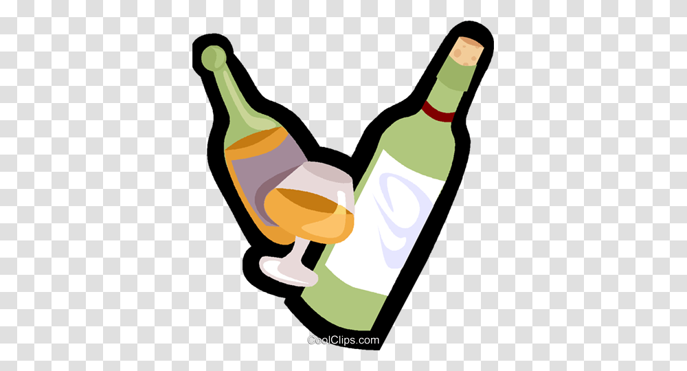 Wine Royalty Free Vector Clip Art Illustration, Beverage, Drink, Alcohol, Bottle Transparent Png