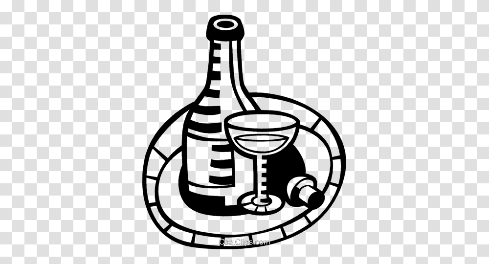 Wine Royalty Free Vector Clip Art Illustration, Bottle, Beverage, Drink, Alcohol Transparent Png