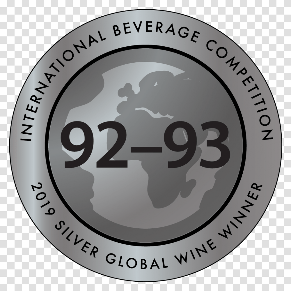 Wine Silver Range 2019 Yellow Peace Sign, Label, Number Transparent Png