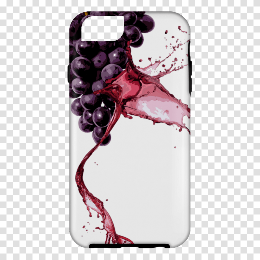 Wine Splash Iphone Case The Wino Store, Grapes, Fruit, Plant, Food Transparent Png
