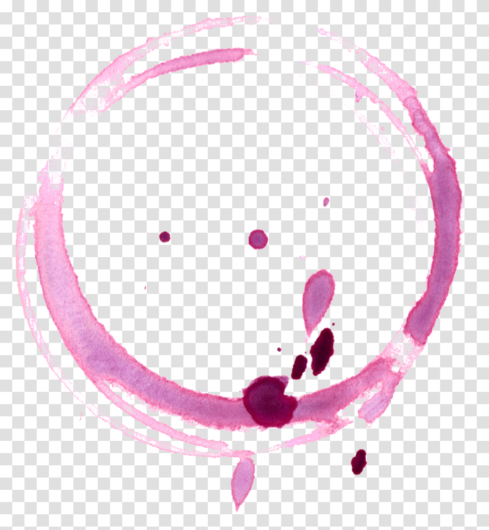 Wine Stain Spill Wine Ring Stain, Graphics, Art, Glass, Bubble Transparent Png