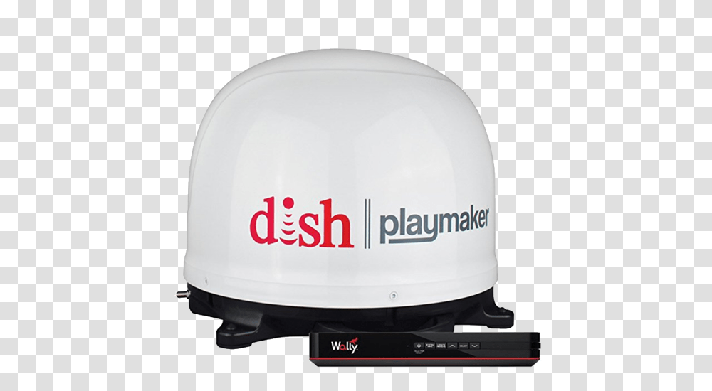 Winegard Dish Playmaker Hd Portable Satellite Antenna Dish Network, Apparel, Helmet, Hardhat Transparent Png