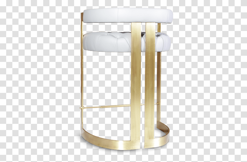 Winfrey M Brass, Furniture, Chair, Cushion, Bar Stool Transparent Png