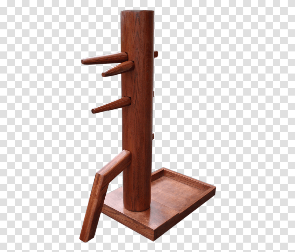 Wing Chun Dummy, Wood, Cross, Plywood Transparent Png