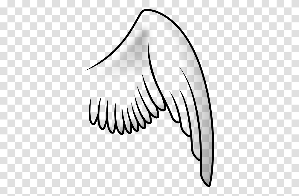 Wing Clip Art, Stencil, Label, Hand Transparent Png