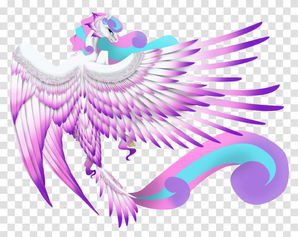 Wing Clipart Pegasus Wing Pegasus Wings, Purple, Pattern, Fractal Transparent Png