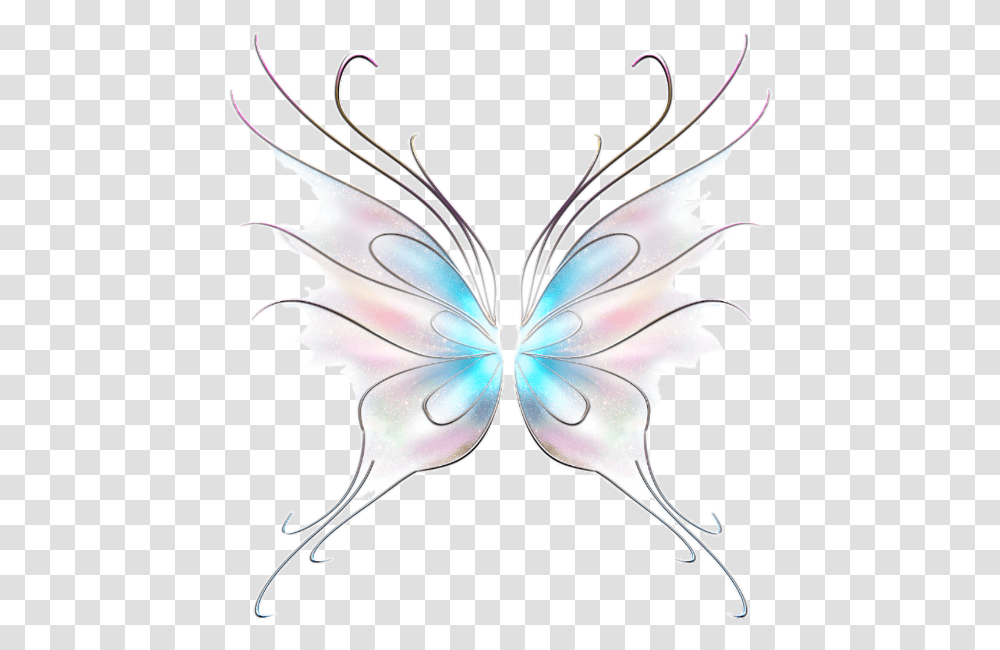 Wing Fairy Fairywing Sky Fly Wings Wingsofanangel Swallowtail Butterfly, Pattern, Ornament, Scissors, Blade Transparent Png