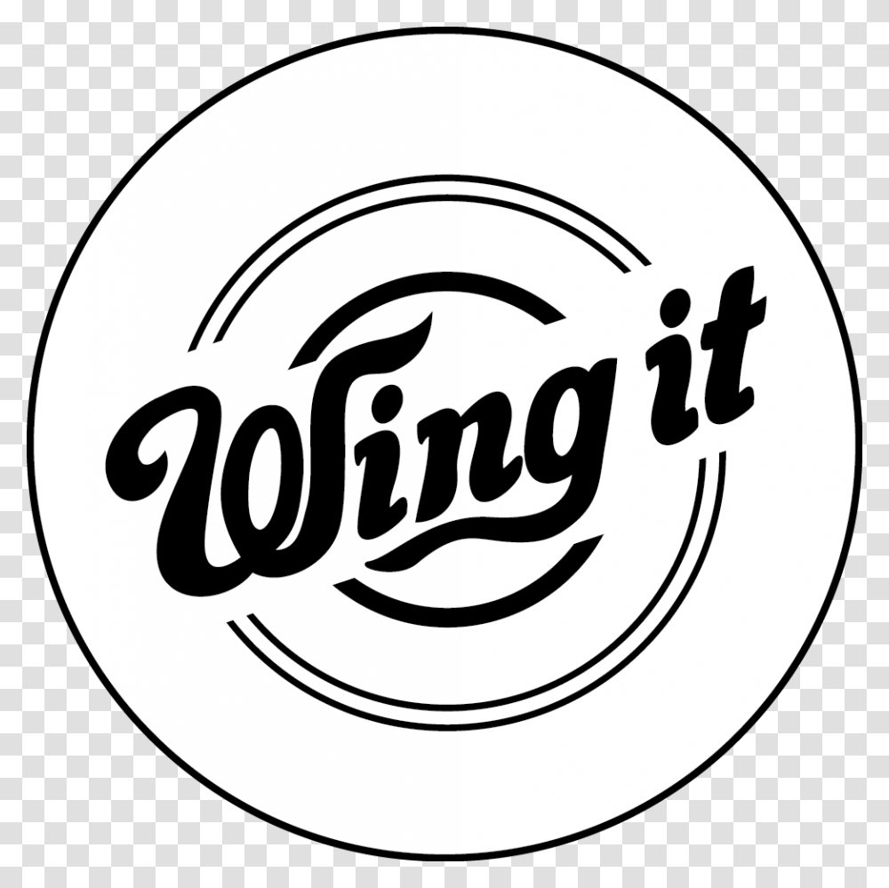 Wing It Circle, Label, Logo Transparent Png