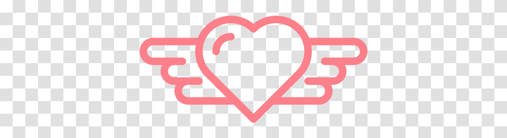 Wing Love Free Icon Of And Valentines Day Icons Icon Heart Wings, Gun, Weapon, Weaponry, Text Transparent Png