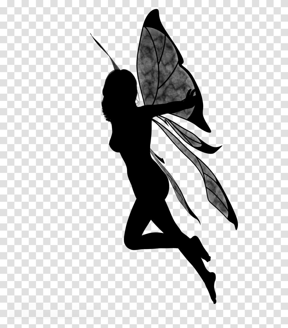 Wing Silhouette, Gray, World Of Warcraft Transparent Png