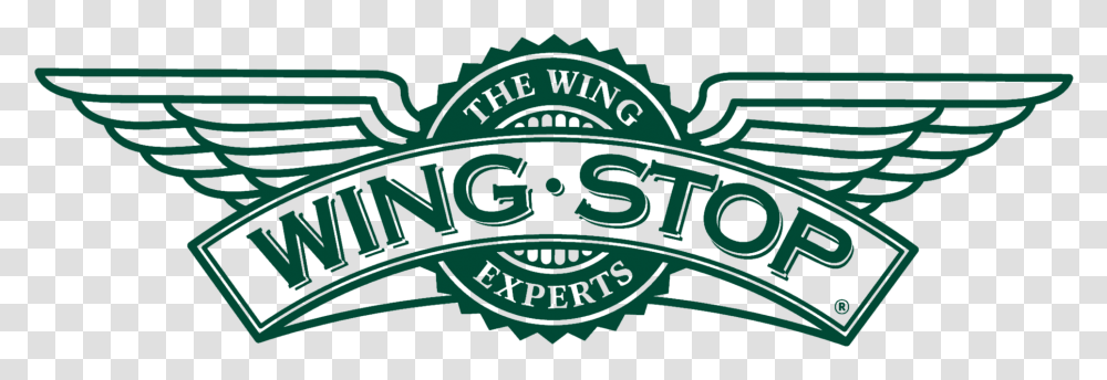 Wing Stop, Logo, Trademark, Badge Transparent Png