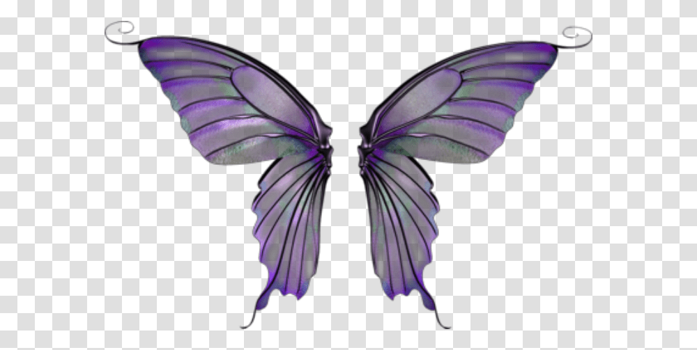 Wings Butterflywings Fairywings Faerywings Costume Purple Fairy Wings, Ornament, Pattern, Fractal, Person Transparent Png