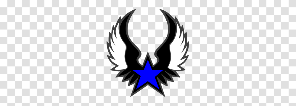 Wings Clip Art For Web, Emblem, Star Symbol, Poster Transparent Png
