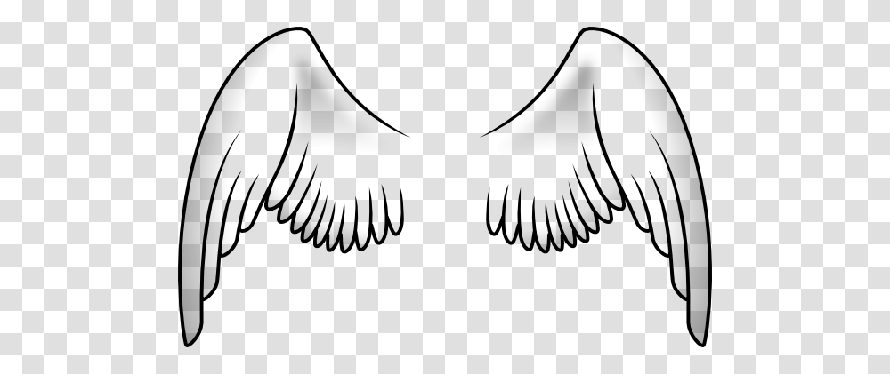 Wings Clip Art Free Vector, Stencil, Emblem Transparent Png
