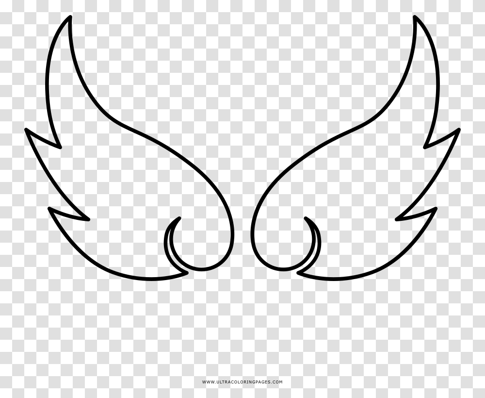 Wings Coloring, Gray, World Of Warcraft Transparent Png