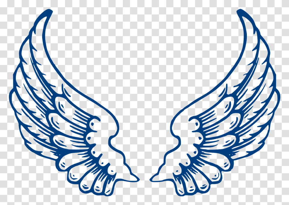 Wings Eagle Angel Bird Angel Wings Decal, Emblem, Symbol, Animal Transparent Png
