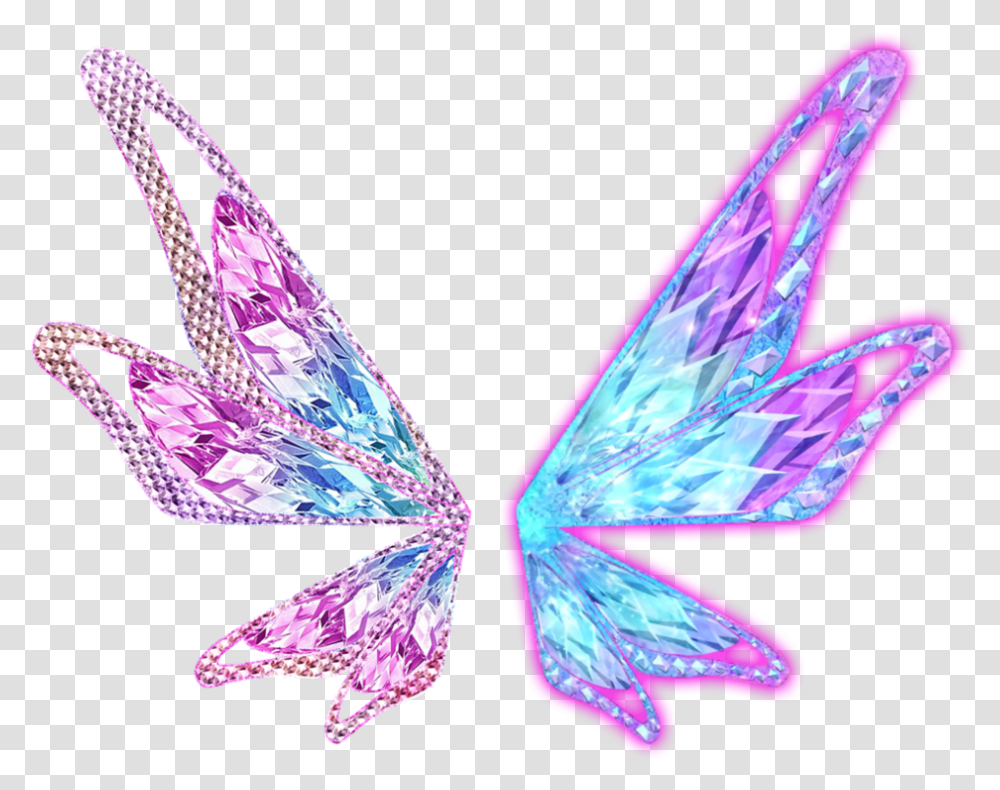 Wings Fairy Fairywings Faerie Jewel Gem Crystal Winx Bloom Tynix Wings, Accessories, Accessory, Jewelry, Gemstone Transparent Png