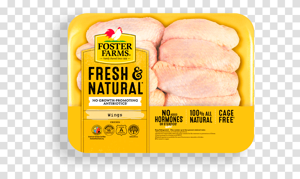 Wings Foster Farms Chicken Thighs, Advertisement, Poster, Food, Flyer Transparent Png