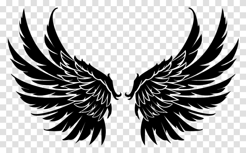 Wings Image Eagle Wings Vector, Emblem Transparent Png