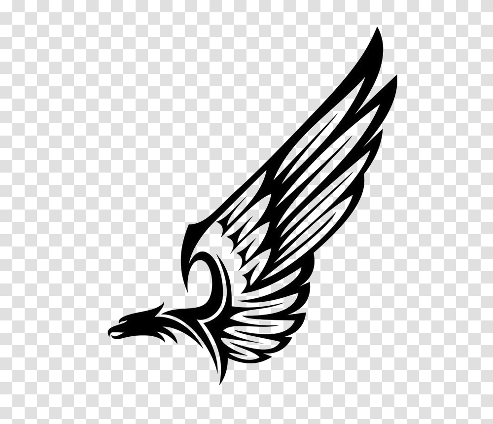 Wings Images Free Download, Eagle, Bird, Animal, Stencil Transparent Png