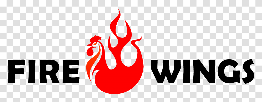 Wings Logo Fire Wings Logo, Flame, Ketchup, Food Transparent Png