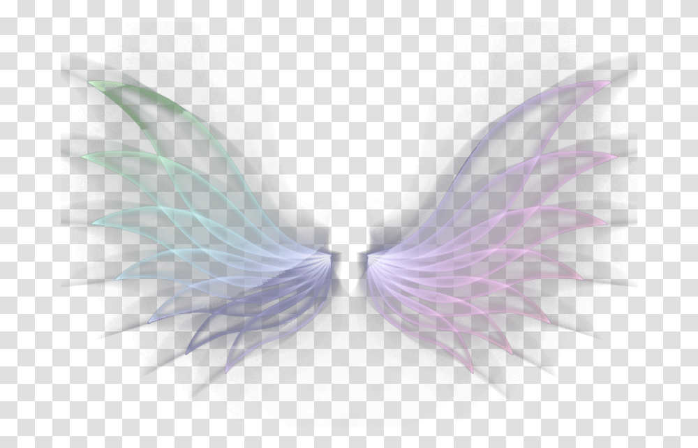 Wings Neon Wing Angelwings Angels Angel White Fairy, Pattern, Bird, Animal, Ornament Transparent Png