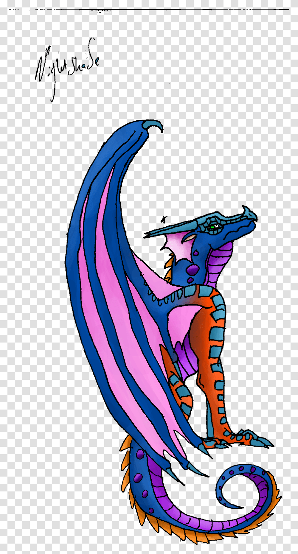 Wings Of Fire Fanon Wiki Illustration, Dragon Transparent Png