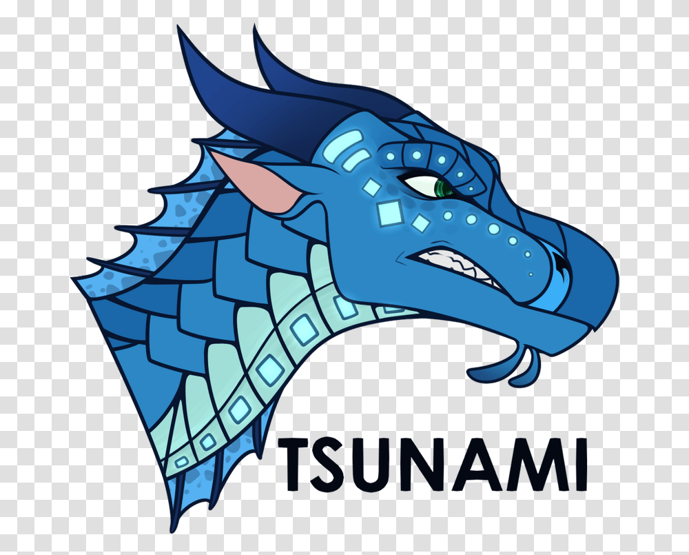 Wings Of Fire Tsunami, Dragon Transparent Png