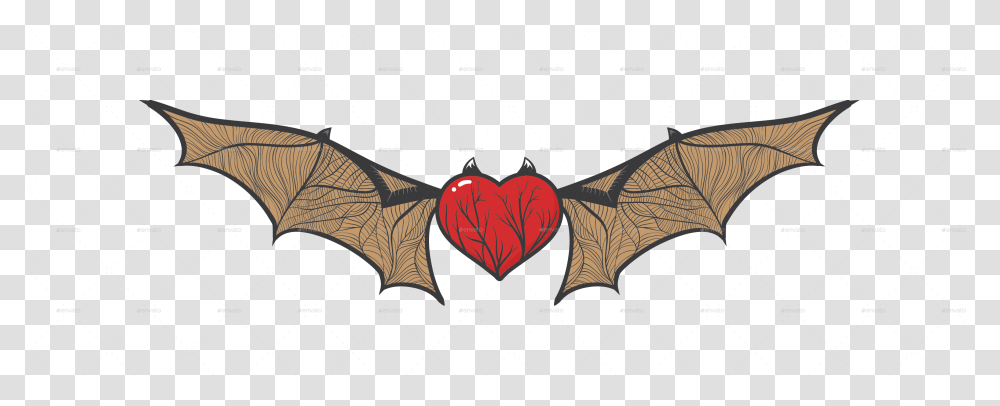 Wings Of Love Illustration, Batman Logo, Symbol, Wildlife, Mammal Transparent Png