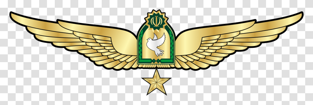 Wings Pilot Cartoon, Emblem, Star Symbol, Logo Transparent Png