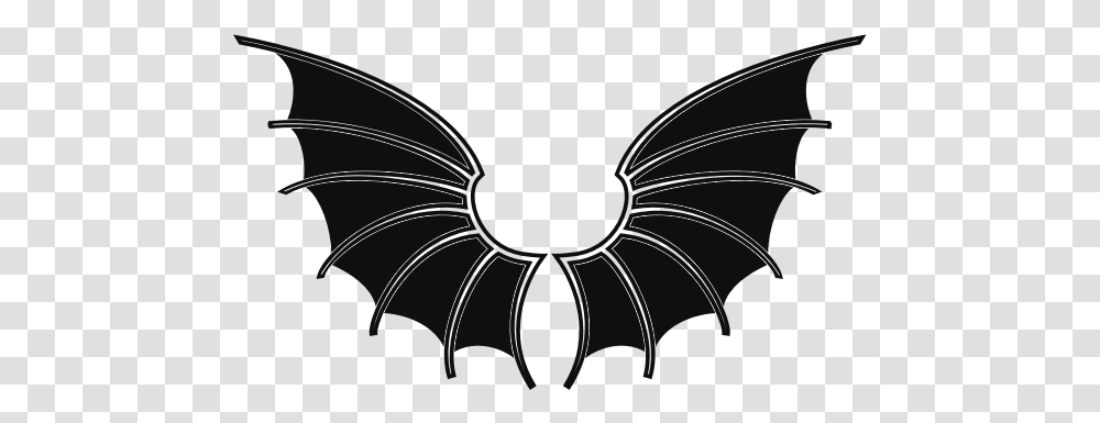 Wings Silhouette Clip Art, Emblem, Animal Transparent Png