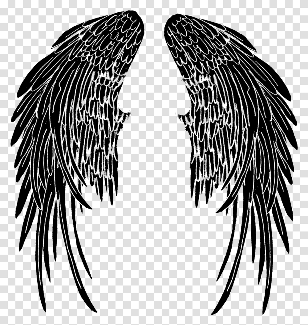 Wings Tattoo Pic Angel Wings Tattoo, Plant Transparent Png