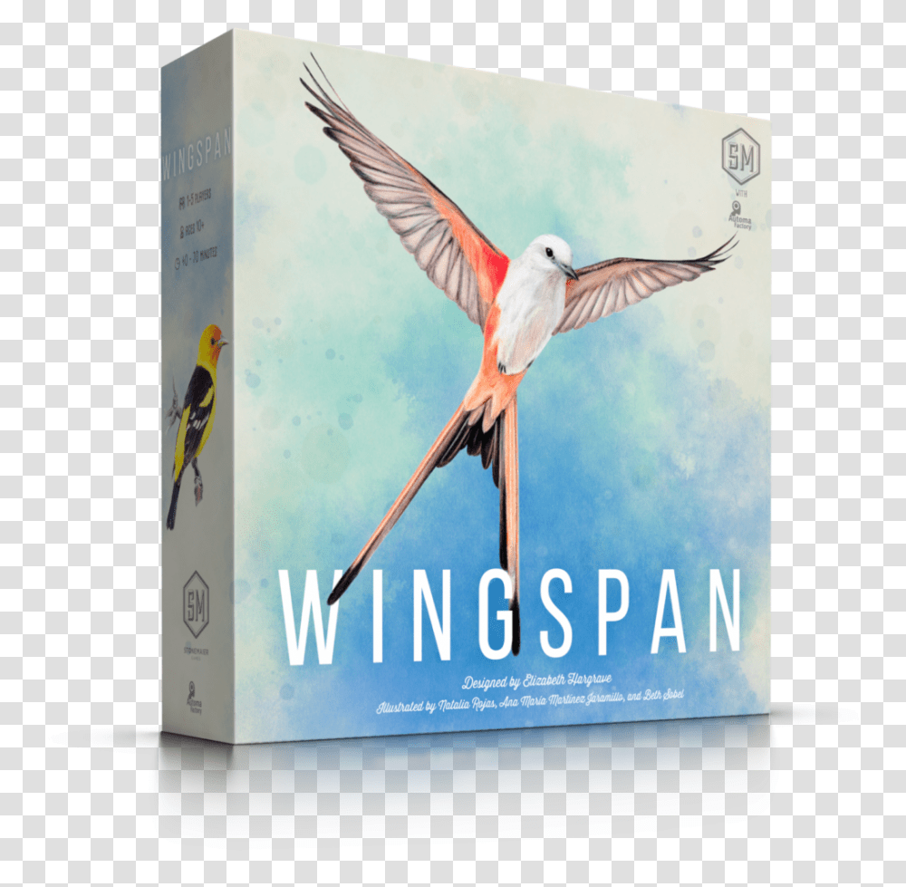 Wingspan Board Game, Bird, Animal, Flying Transparent Png