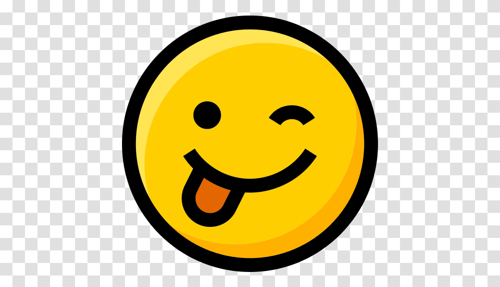 Wink Icon Icon, Pac Man Transparent Png