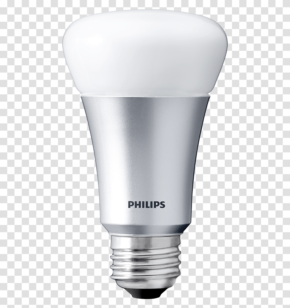Wink Philips Hue Light Bulb, Steel, Milk, Beverage, Drink Transparent Png