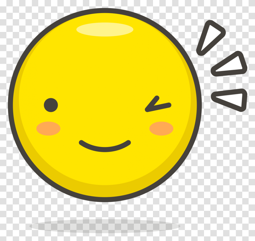 Winking Face Wink Icon, Tennis Ball, Sport, Sports, Outdoors Transparent Png