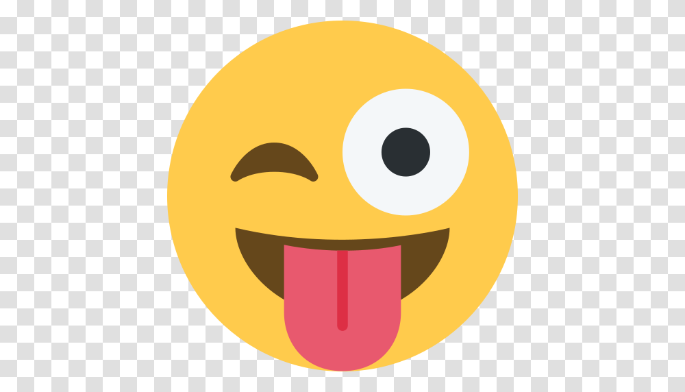 Winking Face With Tongue Emoji, Mouth, Lip Transparent Png