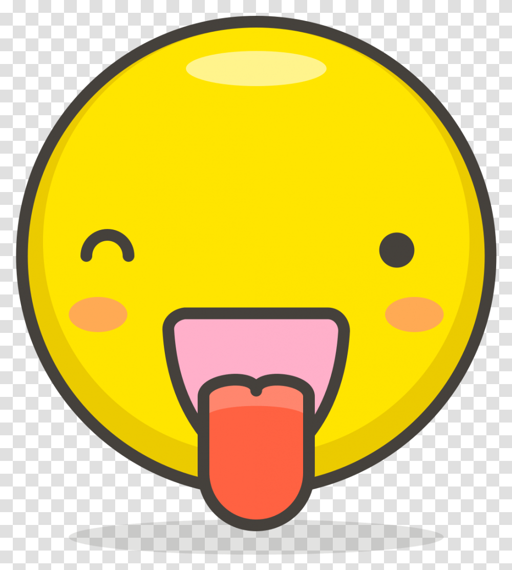 Winking Face With Tongue Sparkle Star Eye Emoji, Sphere, Astronomy, Outer Space, Universe Transparent Png