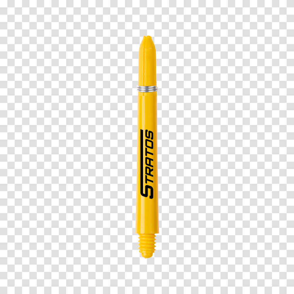 Winmau Signature Nylon Dart Shafts Yellow Stratos Short, Pencil, Marker Transparent Png