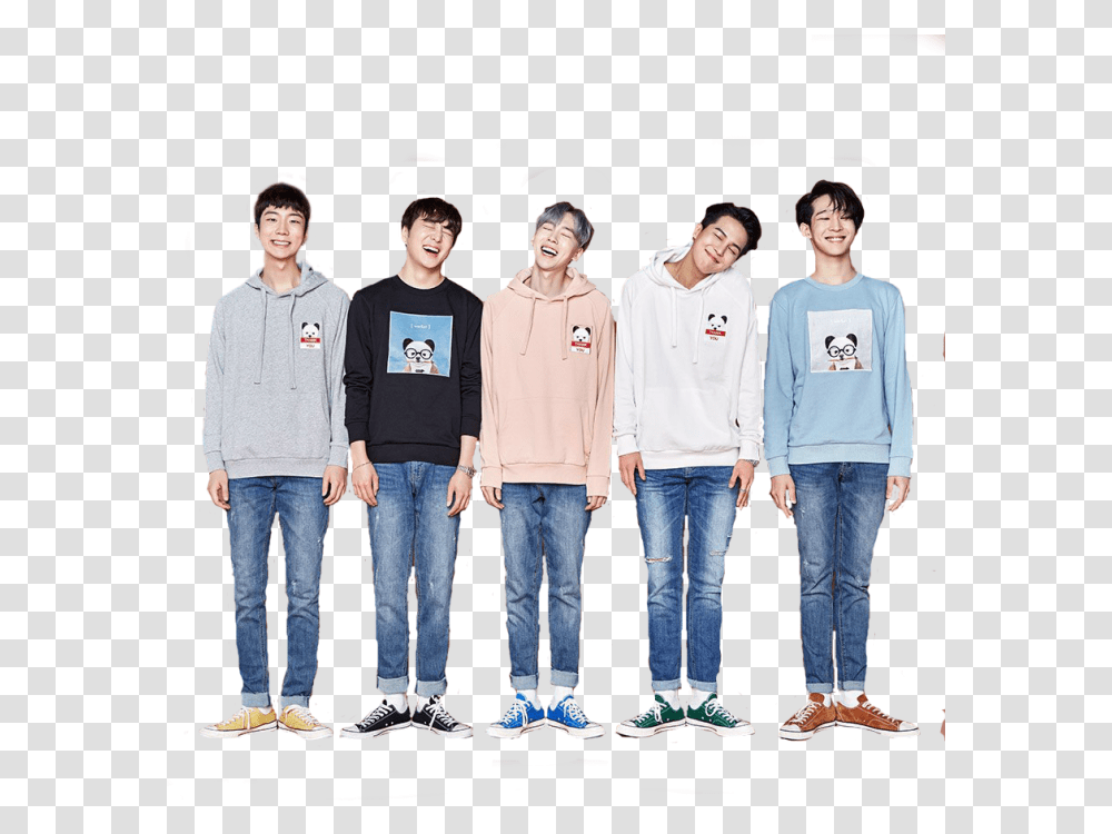 Winner Mino And Yoon, Person, Pants, Jeans Transparent Png