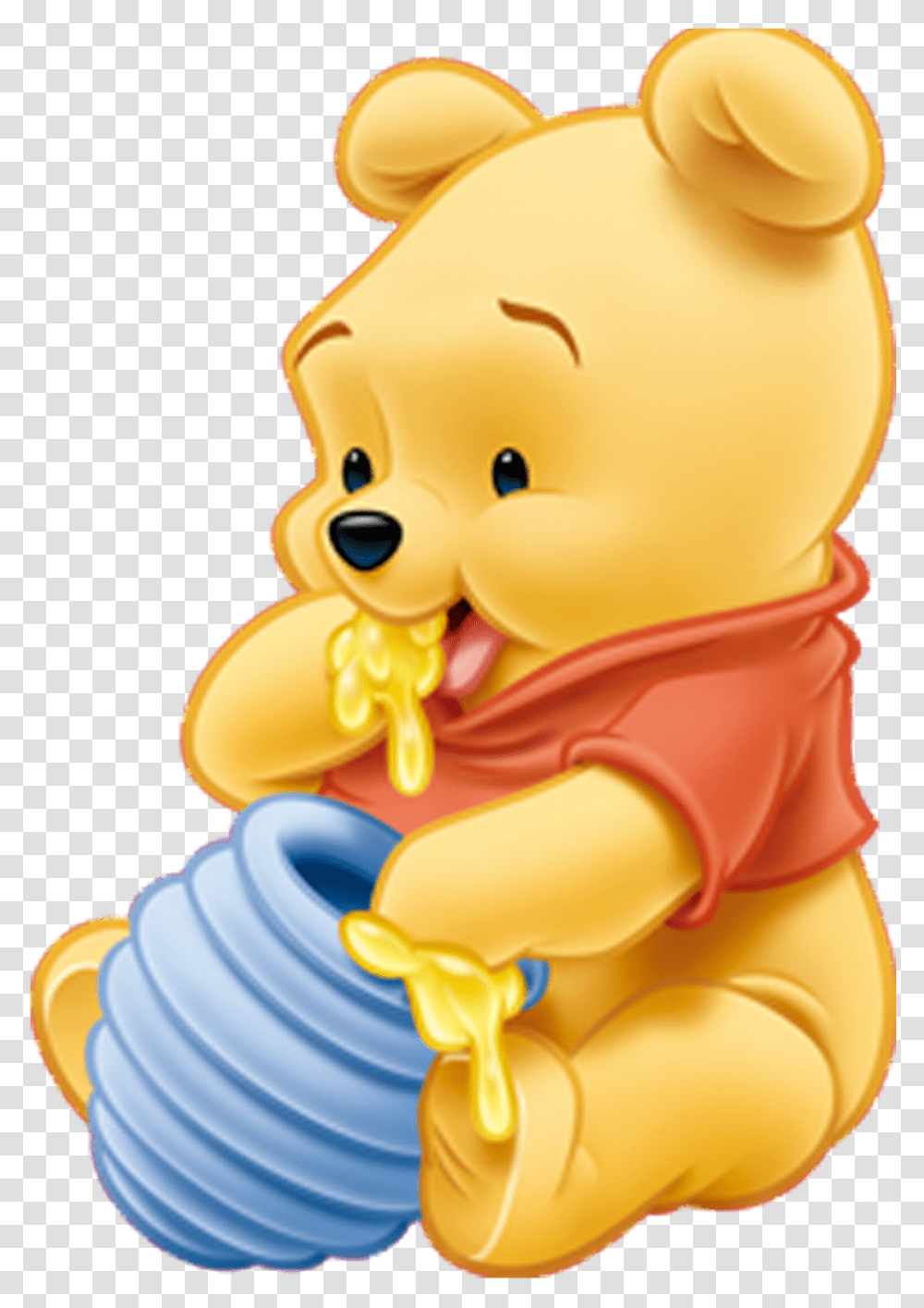 Winnie L Ourson Bebe, Toy, Food, Hot Dog, Gold Transparent Png