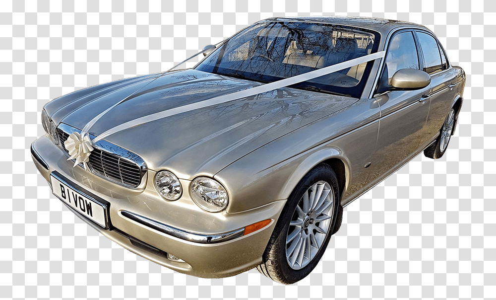 Winnie Our Modern Champagne Gold Jaguar Xj Executive Executive Car, Vehicle, Transportation, Automobile, Spoke Transparent Png