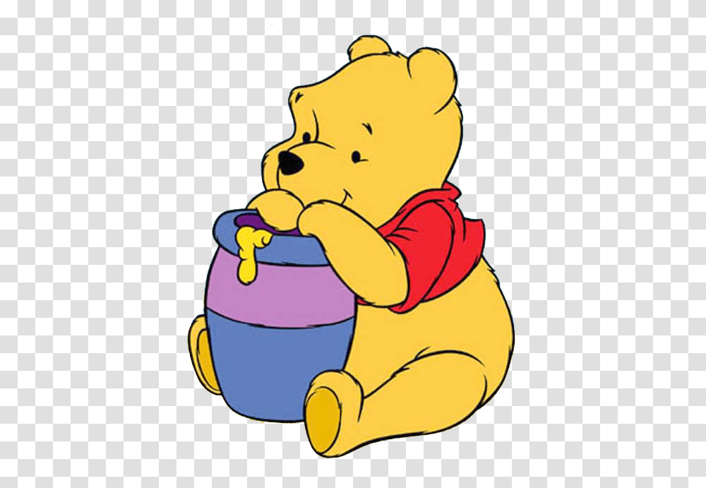 Winnie Pooh, Character, Cleaning, Toy, Girl Transparent Png