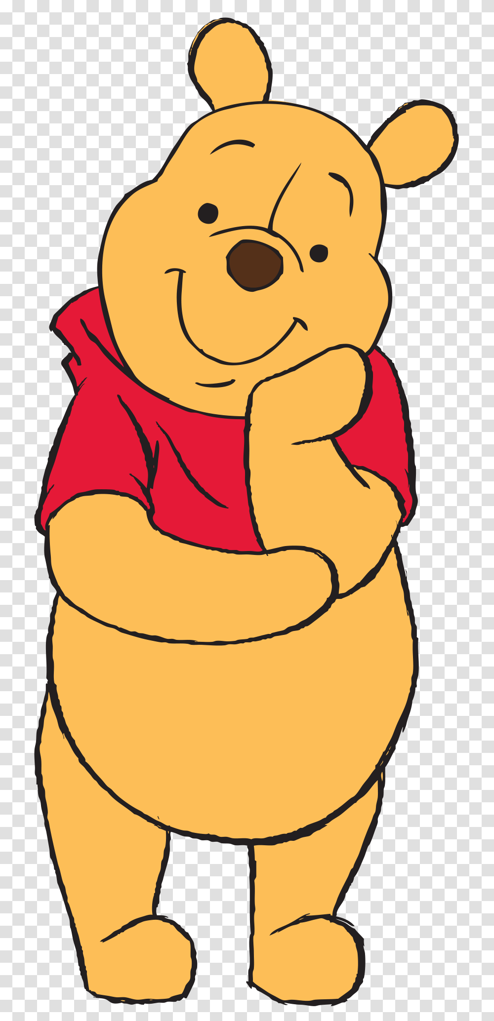 Winnie Pooh Image Winnie The Pooh, Hand, Finger Transparent Png